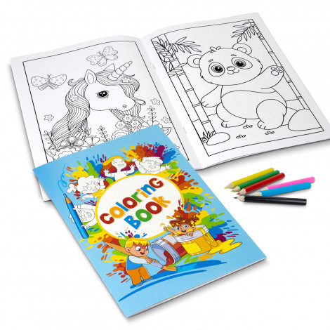 Custom Cover Colouring Book - A4 - Image 2