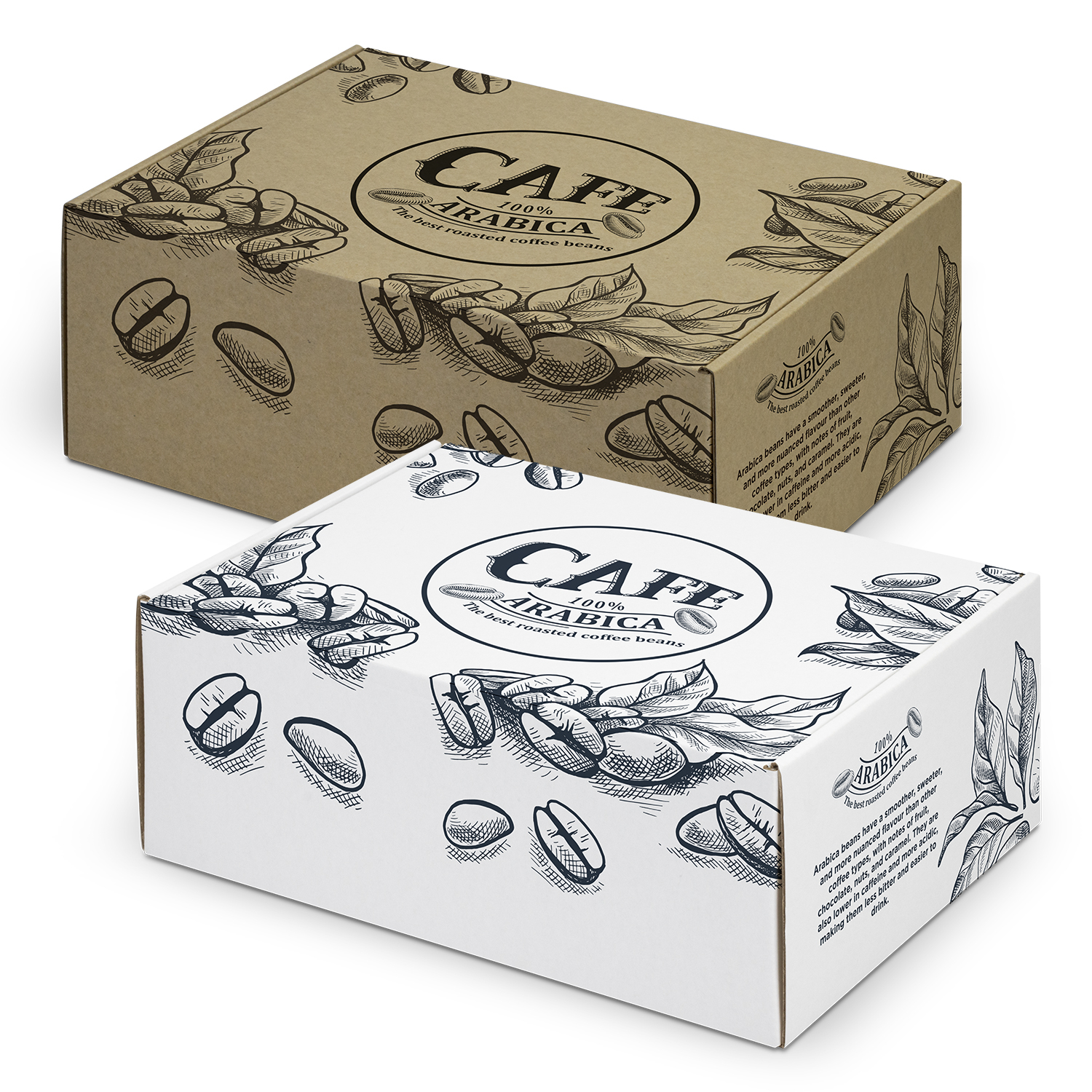 Die Cut Box w Locking Lid - 300x225x113mm - Digital